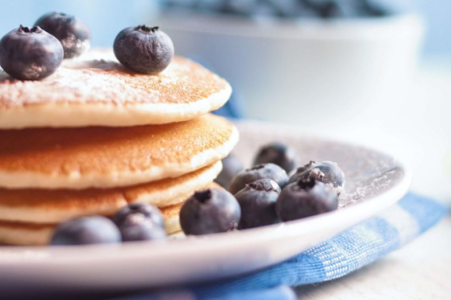 blueberry and lemon pancake recipe